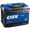 Exide Batteria per auto Exide EB740 Excell 74Ah 680A