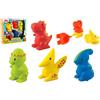 Teddies Dinosauro pieghevole in gomma in scatola 26x24x8cm 12m+