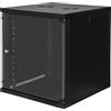 Link&Bikini Link Armadio Rack 19" 12 Unita' Da Muro (A)620X (L)540 X Profondita' 600 Mm. Colore Nero Porta Vetro