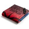 Imetec CaldoPlaid Stranger Things Plaid Riscaldabile, Morbida Coperta Elettrica 160x120 cm, Basso Consumo, Tecnologia Adapto, Dispositivo di Sicurezza, Rapido Riscaldamento, 6 Temperature, Lavabile