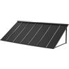 VEVOR Pensilina per Finestra Porta da 2032 x 910 mm Tettoia per Porta Ingresso, Acciaio Verniciato a Polvere Antiruggine, Pensilina per Patio Esterno, per Protezione da Pioggia, Neve e Luce Solare