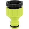 Amig - Adattatore tubo - Adattatore e riduttore rubinetto - Connessione rapida e universale - 1/2" / 3/4" - Plastica ABS - Verde pistacchio