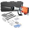 VEVOR Martello Demolitore per Calcestruzzo 2200W 4 Punte a Scalpello per 1350 BPM, Kit di Martello Demolitore Elettrico 220V per Lavorazione su Cemento Mattoni Piastrelle Demolizione per Muro 2200W