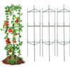 VEVOR Gabbie per Pomodori da Giardino 6 Pacchetti, Supporto per Pomodori 121,92cm, Gabbia Sostegno per Piante Alte Impilabile, per Aiuole Rialzate, Verdure, Fiori Piante Rampicanti da Giardino Orto