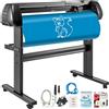 VEVOR 28 pollici Taglierina per plotter da vinile base macchina da taglio vinile con plotter da supporto Creazione di segni di velocità di forza regolabile