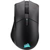 Corsair HARPOON v2 WIRELESS Mouse da Gioco - Nero | 26K DPI, Forma Asimmetrica, 6 Pulsanti Programmabili, Autonomia fino a 140 Ore