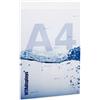 VITAdisplays Porta poster formato DIN A4 come espositore pubblicitario da appendere in formato verticale con fori in plexiglas originale come cartello informativo trasparente