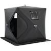 VEVOR - Tenda portatile per pesca su ghiaccio, 1-8 persone, isolata, grande area di pesca, baracca di ghiaccio stile hub per pesca invernale, cubetti di ghiaccio Oxford impermeabile con