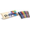 Pentel SES15C Brush Sign Pen pennarello punta fibra flessibile 12 pezzi | 12 colori assortiti