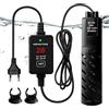 BORDEAG 50W Mini Riscaldatore per Acquario con Tubo al Quarzo, Riscaldatore Digitale per Acquario, Controller Intelligente per Riscaldamento Acquario, Riscaldatore per Acquario per Pesci, per Acquari