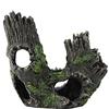 Zerodis Serbatoio di Pesce Resina Artificiale Ornamenti di Tronco d'albero Cavo, Riparo per gamberetti per Acquario Hideaway Cave Driftwood Decoration Decor Habitat(B)