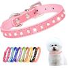 YOUALSO Collari per cani di piccola taglia con strass Fancy Bling Diamond Puppy Collar S