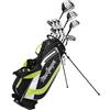MacGregor Golf CG4000 - Set di mazze da golf in grafite/acciaio con borsa trolley, mano sinistra da uomo