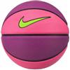 NIKE Swoosh Skills Palle da basket Red Plum/Hyper Pink/Black/Electric Green 3