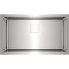 Teka | Lavello da incasso da 80 cm con vaschetta in acciaio inox con SilentSmart | AMERICAN PRO 80 M-XP 1B | Acciaio inossidabile | 79,5 x 46,8 x 20 cm