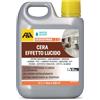 FILA Surface Care Solutions FILA Solutions GLOSSYWAX Cera Lucida Pietra PVC Laminato Cotto - 1L | Trattamento protettivo autolucidante per pietra, PVC e laminati, brillantezza senza bisogno di lucidatura