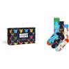 Happy Socks 3-pack Mixed Dog Socks Gift Set Calzini Unisex - Adulto (Pacco da 3)