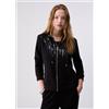 LIU JO SPA TF6134 FELPA APERTA LIU JO, NERO