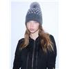 LIU JO SPA 2F6007 BEANIE JACQUARD LIU JO, ANTRACITE