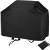 anshuke Copertura Barbecue, Antivento/Impermeabile/Resistente agli Strappi Copertura per Barbecue da Esterno, BBQ Copertura per BBQ Grill Anti Polvere Neve Pioggia Sole (147 x 61 x 117 cm)