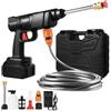 Generico CECAROGROUP IDROPULITRICE PISTOLA PORTATILE A BATTERIA PRESSIONE ACCESSORI 48V