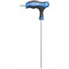 Högert Technik - Chiave esagonale tipo T con sfera - lunga - Diametro 6 mm - Realizzato in acciaio S2 di alta qualità resistente alla deformazione e all'abrasione - Manico a forma di T