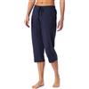 Schiesser Schiesser Damen Schlafhose 3/4-lang Baumwolle Stretch Single-Jersey-Qualität - Mix + Relax Pantalone del Pigiama Donna (Pacco da 1)