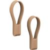 Zone Denmark Loop Handtuchklammern, Handtuchaufhänger, Magnetische Handtuchclips, Klammern/Clips per asciugamani e strofinacci, 9 cm, 2 pezzi, Mandarino (Arancia)
