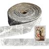 YuLiMirich Frise autoadesiva - 8 cm (L) x 5 mm (P) x 10 m (L) - Cornici decorative 3D autoadesive, modanature murali impermeabili, nastri adesivi per angoli, linee, soffitti, decorazione, marmo grigio