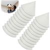 Golgner 20 filtri conici DN 125, G4, sistema di ventilazione, filtro conico, impianto di ventilazione, lunghezza 180 mm, filtro per impianto di ventilazione, per Zehnder Helios Maico Pluggit, sistemi