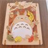 Ensky Teatro di carta stile legno My Neighbor Totoro Autumn Sunbeams Ghibli Japan...