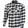 Bikers Gear Australia Camicia a maniche lunghe fibra aramid Lumberjack Duponttm Kevlar® cotone flanella da moto