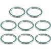 Briny River 8 Guarnizioni Per Collettore Moto 35x43x5mm 18291-MN4-920 Compatibile Con Honda CB650F CBR650F 2014-2020