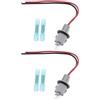 Briny River 2pcs Set Di Lampadine Per Presa Di Riparazione Per Luci Di Posizione Laterali A0005400966 Compatibile Con Mercedes Classe C W204 1998-2012