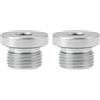OTOTEC 2x M18x1.5 Vite Di Scarico Dell'olio 23127602815 Tappo A Vite In Acciaio Inossidabile Compatibile Con BMW E81 E82 E87 E87 LCI E88 F20