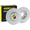 RIDEX PLUS 82B0815P 2x Disco freno Anteriore con bulloni/viti Compatibilità con PEUGEOT 3008 0U