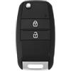 OTOTEC Guscio Chiave A Scatto A 2 Pulsanti Con Lama HYN17 Compatibile Con Kia Picanto 2013-2016 Alloggiamento Chiave Telecomando Sostitutivo