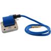 2EXTREME Bobina 6 volt compatibile con Vespa Ciao PX, compatibile con Piaggio Bravo | Blu, cavo 485 millimetri, pin, foro 5, interasse 32,5 millimetri; compatibile con Piaggio APE, compatibile con Vespa Classic