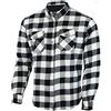 Bikers Gear Australia Camicia a maniche lunghe fibra aramid Lumberjack Duponttm Kevlar® cotone flanella da moto