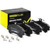 RIDEX PLUS 402B0059P Set d'assale Kit pastiglie freni Anteriore Compatibilità con SMART FORFOUR 454