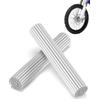 E-riding Copriraggi per bici, 72 pezzi, per decorazione protettiva e finiture dei tubi, adatti per cerchioni per sedie a rotelle da 20,3 a 53,3 cm, colore: bianco