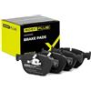 RIDEX PLUS 402B0320P Set d'assale Kit pastiglie freni Anteriore Compatibilità con BMW X5 E70