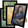 Xpieoyrm Set di 4 Cornici per Foto da 8 Pollici, cornici bianco 15x20cm con supporto, Cornice per Poster con Cornice in Legno e Pannello in Acrilico, Decorazione per Casa, per foto, immagini e poster