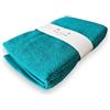 Maison Sucrée M . S Maison Sucrée Set Asciugamani Bagno Viso e Bidet in Spugna 100% Cotone, 1 Asciugamano Viso 60x105 cm + 1 Asciugamano Bidet Ospite 40x60 cm (Ottanio)