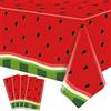 LKITMIUT 4 Pack Tovaglia Per la Festa Dell'anguria Copri Tavola Anguria Tovaglia da Tavola Per la Festa Dell'anguria Tovaglia A Tema Anguria Decorazione di Plastica Per Feste di Frutta 86 x 51 Pollici