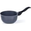 Barazzoni Casseruola manico lungo, ø16cm, Rivestimento in ceramica, Made in Italy, Induzione+Gas con disco Full Induction, PFAS free, Linea Kéramos