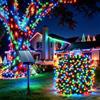 Giliwosy RGB Catena Luminosa Solare per Esterni e Interni 22M 200LED | 8 modalità di luce, impermeabili IP65, ideali per giardino, feste, albero di Natale e decorazioni per la casa