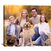Muralscape Stampa su tela personalizzata 30 x 40 cm / 12x16in, senza cornice | Foto su tela personalizzate per famiglia, amici, amanti, animali domestici, matrimonio, regalo di compleanno per donne