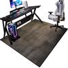 WAWFONG Tappeto Sedia Gaming Tappeto Salvapavimento Antiscivolo Tappetino per Sedia da Ufficio Tappeto per Sedia con Ruote Tappetino Sedia da Gaming Multiuso Tappeto sotto Scrivania 80 x 120 cm