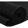 BENECREAT Rotolo di Feltro Nero, 600x40 cm, Tessuto in Feltro per Lavori Manuali, Cucito, Quilting e Decorazioni per la Casa, Spessore 1 mm